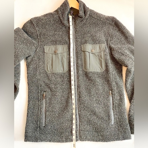 Marmot Men’s Medium Wool Knit Full Zip Jacket | Outdoor Techwear - Picture 7 of 12